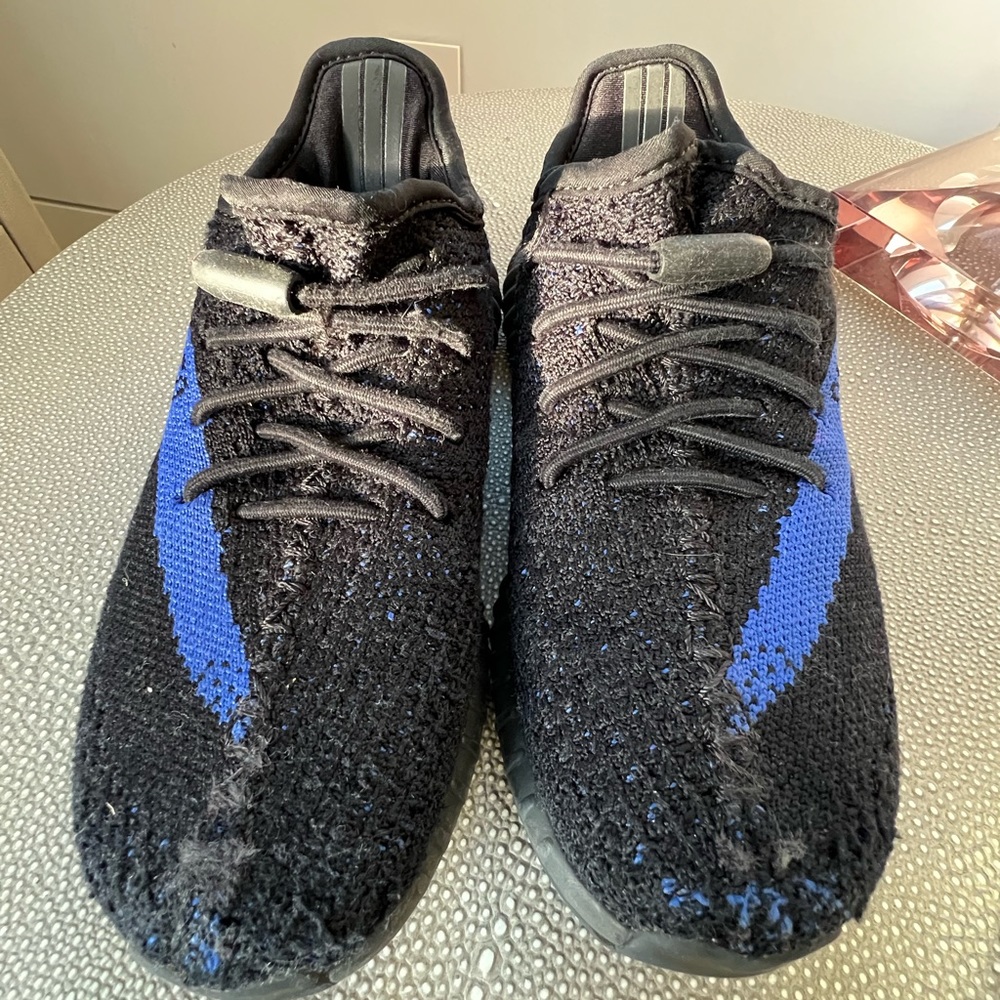 Yeezy Boost 350 V2 Dazzling Blue kids 1